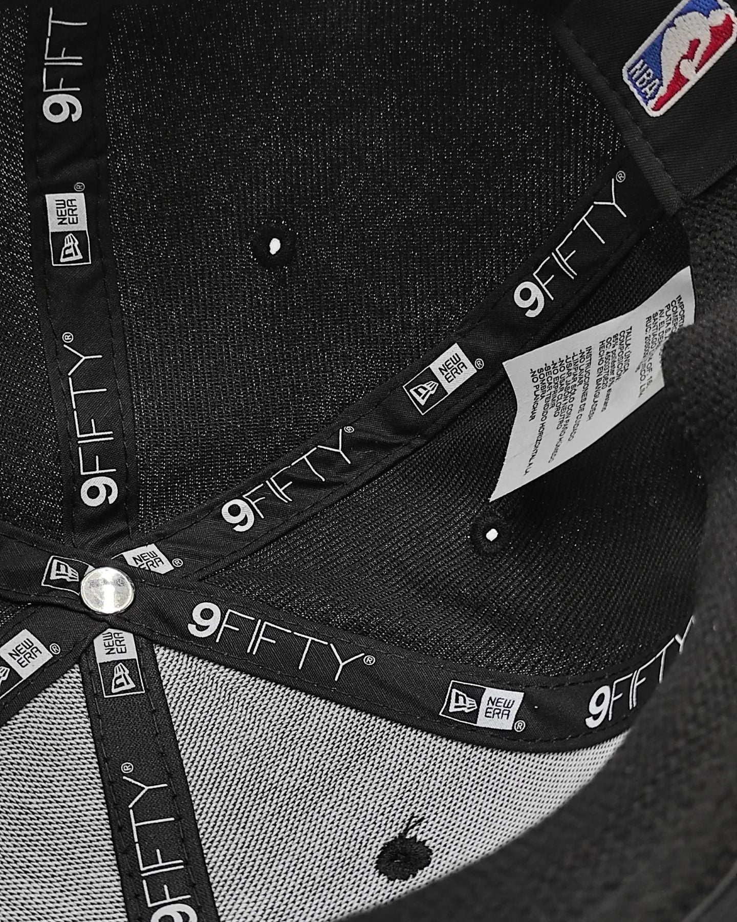 Gorra New Era Los Angeles Lakers 9fifty Strech Snapback Negra