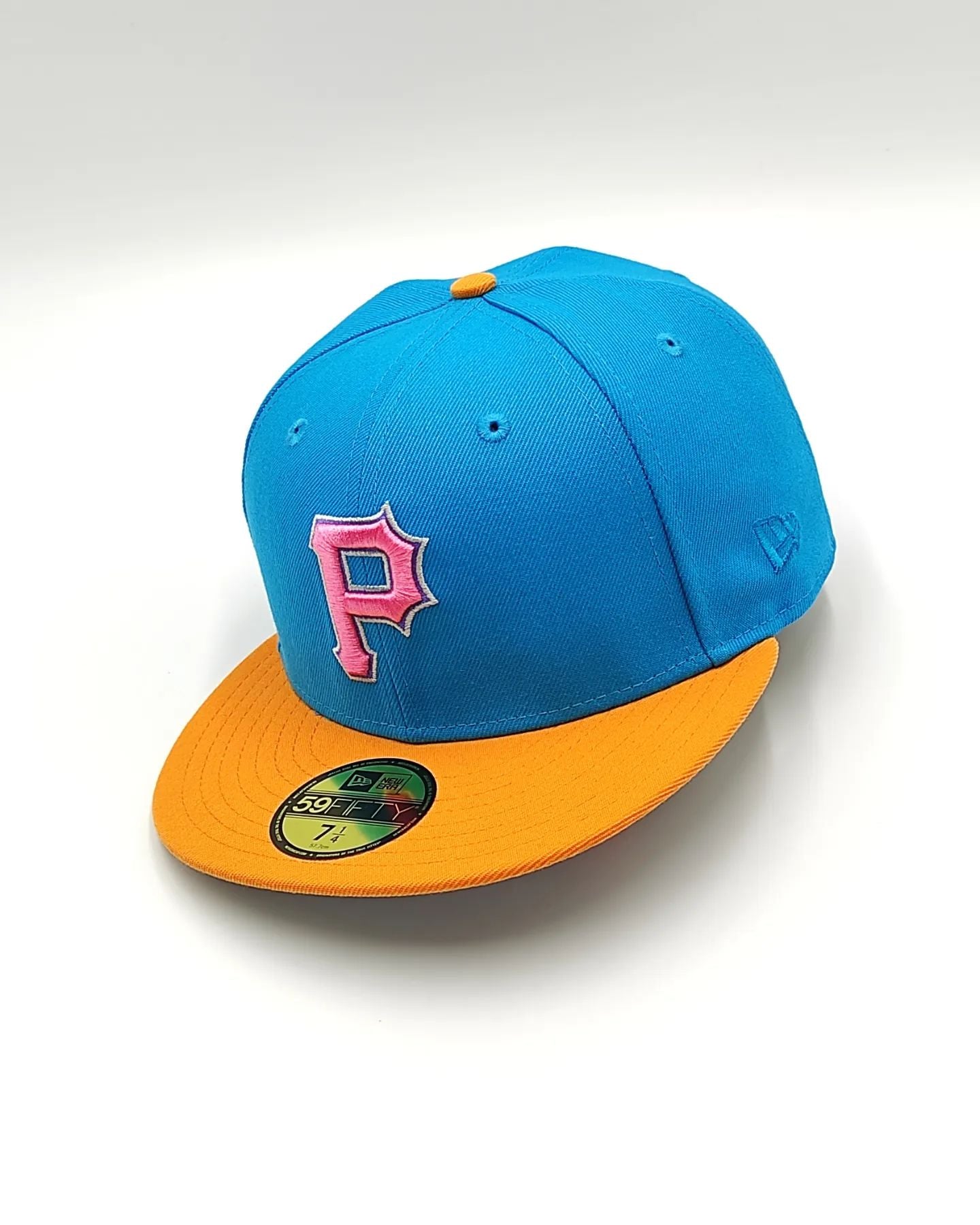Exclusivo New Era 59Fifty Aux Pack Solo Gorra Pittsburgh Pirates 2006 All Star Game Patch - Azul claro, naranja, rosa
