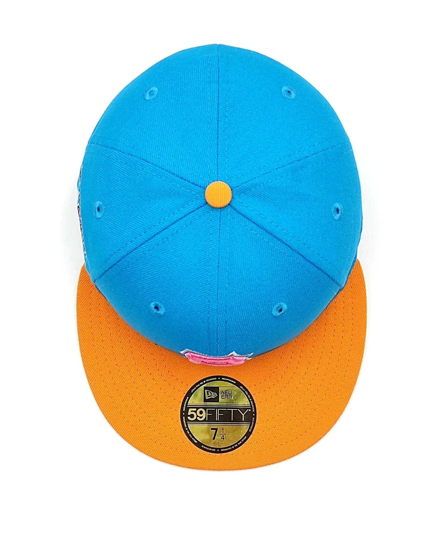 Exclusivo New Era 59Fifty Aux Pack Solo Gorra Pittsburgh Pirates 2006 All Star Game Patch - Azul claro, naranja, rosa
