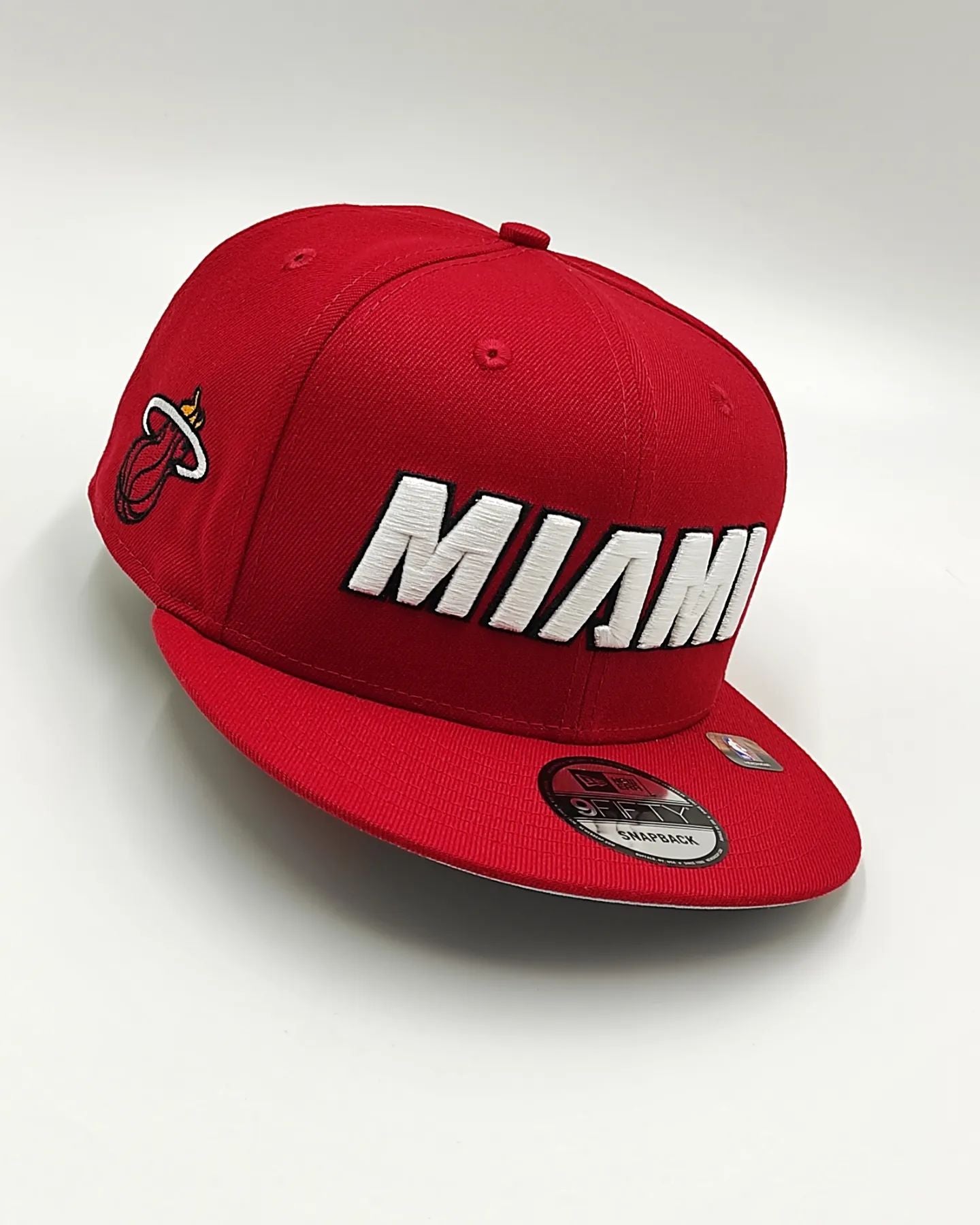 New Era Miami Heat 9Fifty snapback Rojo oscuro colección jersey