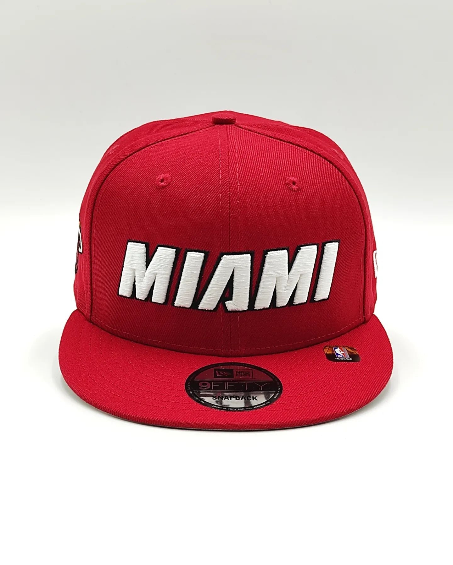 New Era Miami Heat 9Fifty snapback Rojo oscuro colección jersey