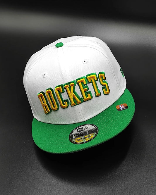 Gorra New Era San Diego Rockets 9Fifty estilo snapback de la colección de jerséis