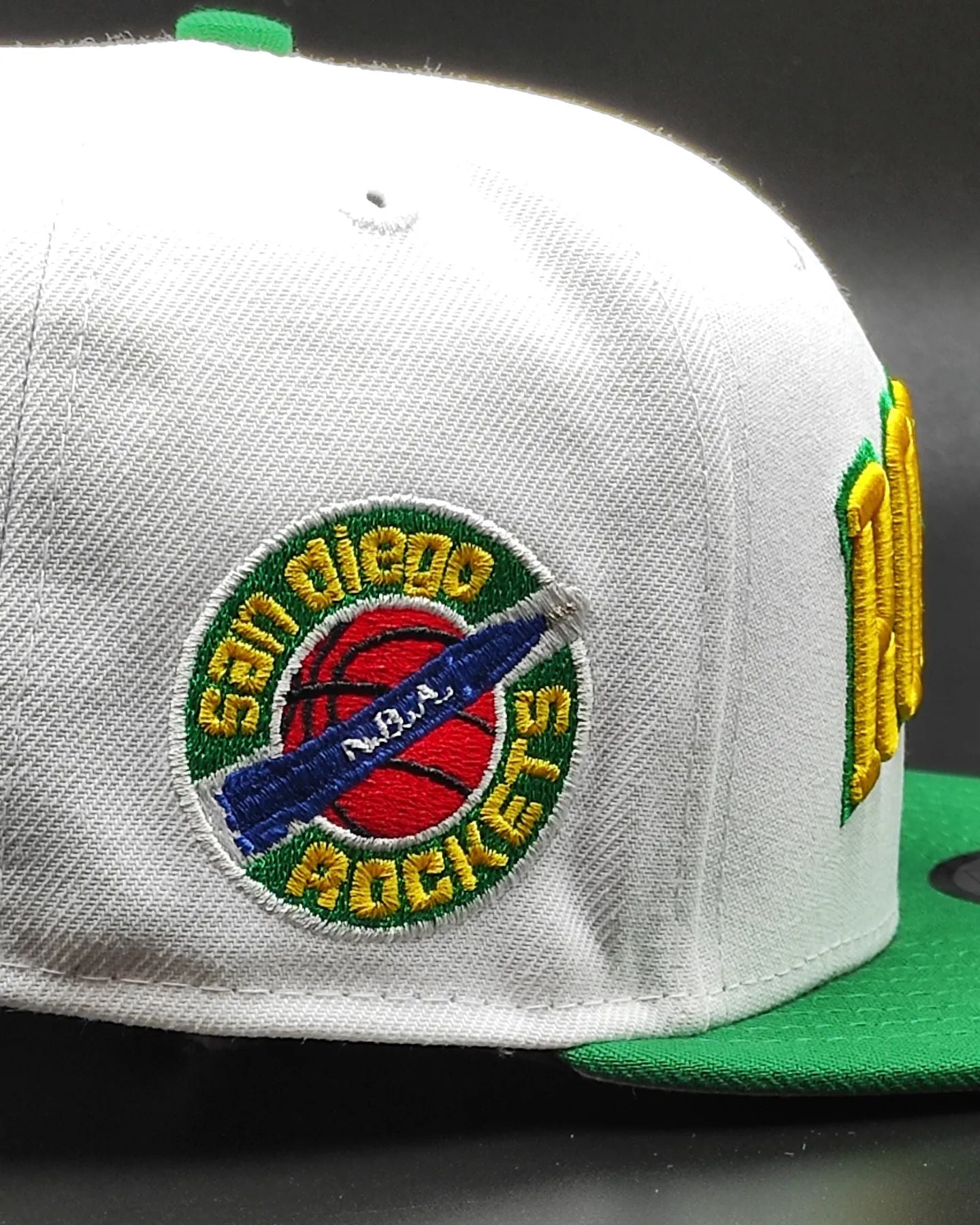 Gorra New Era San Diego Rockets 9Fifty estilo snapback de la colección de jerséis