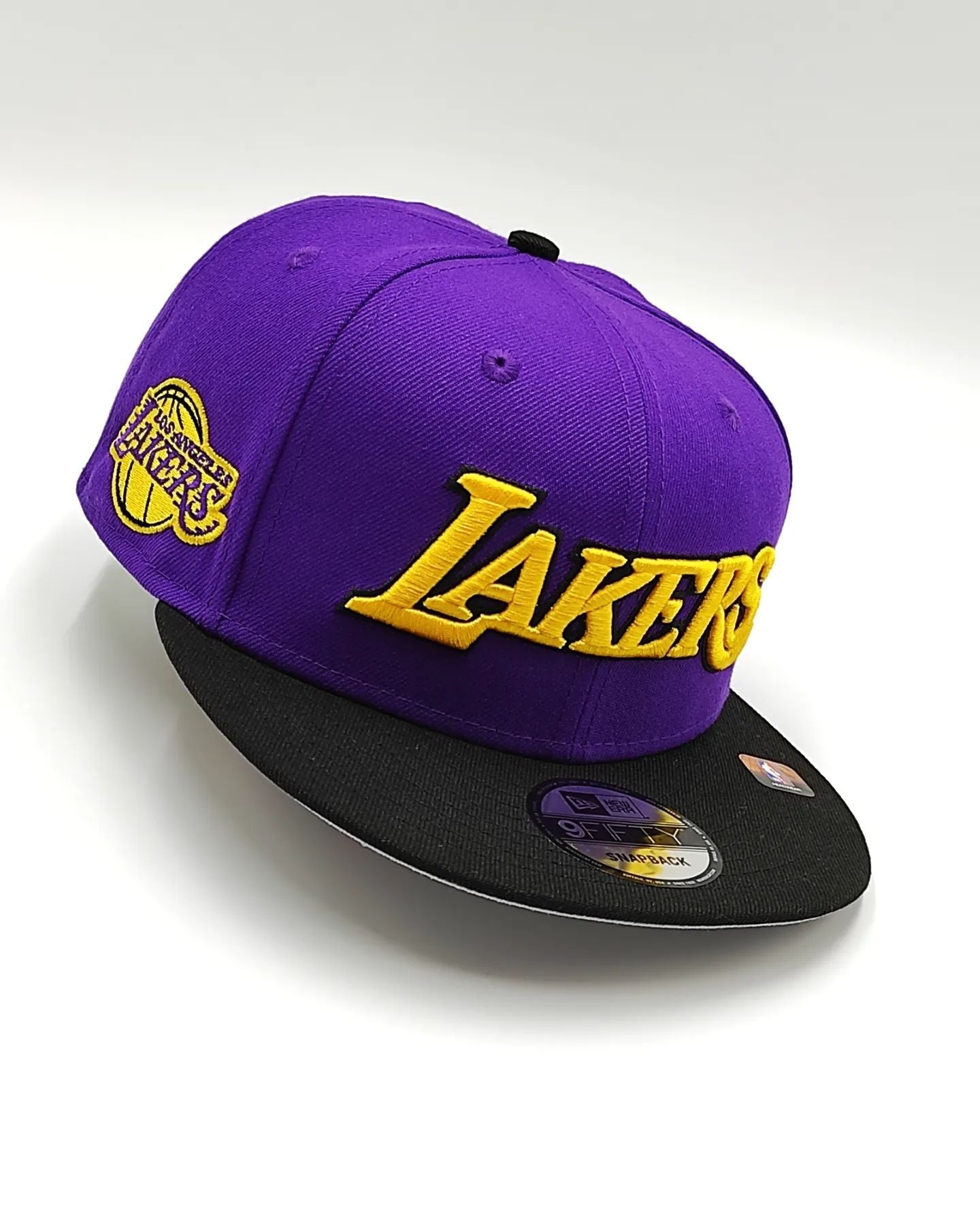 Gorra snapback New Era Los Angeles Lakers 9Fifty colección jersey