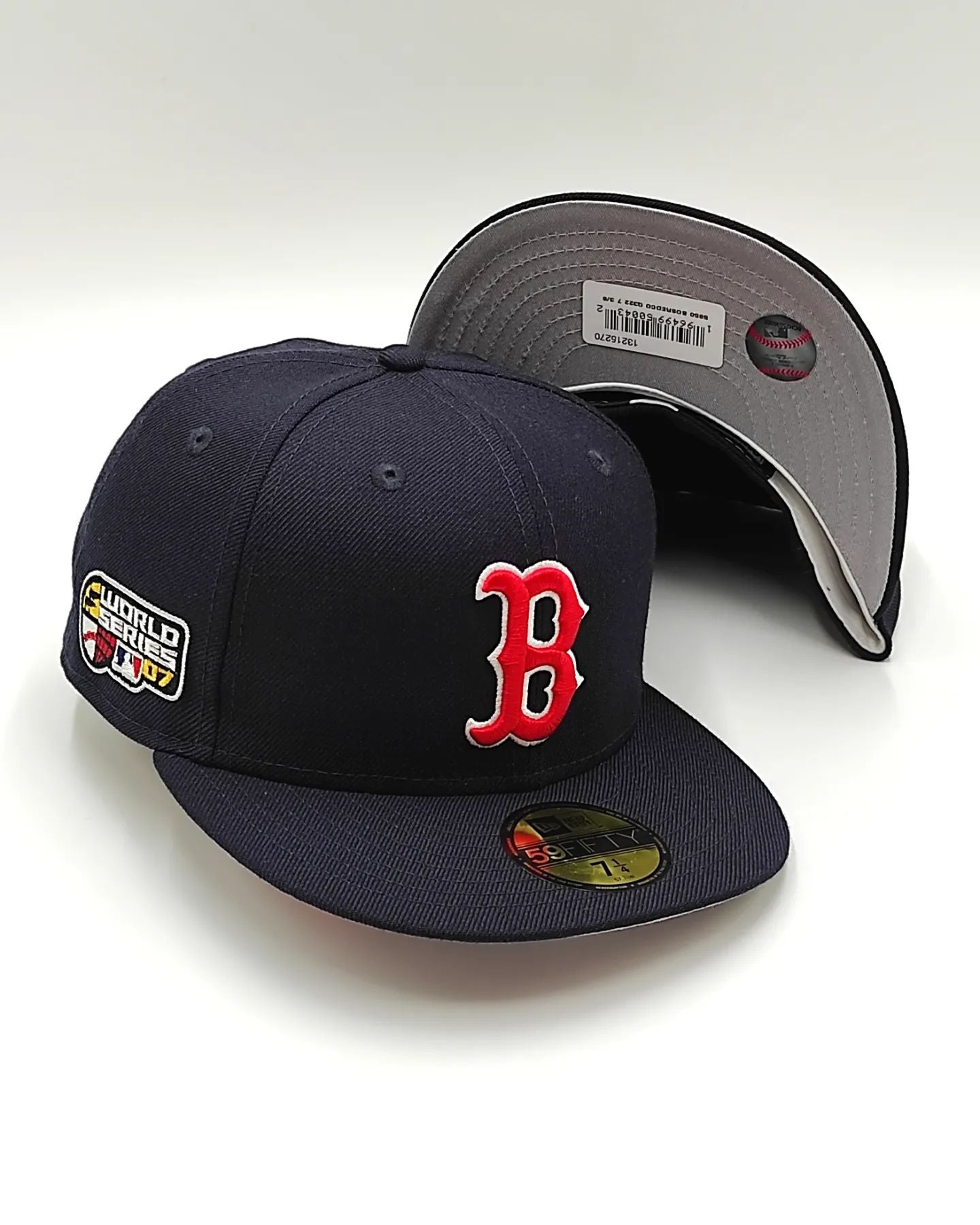 New Era Boston Red Sox Colección Parches 59Fifty Azul Marino