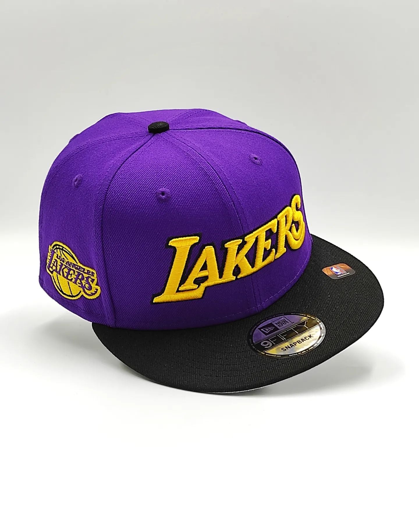 Gorra snapback New Era Los Angeles Lakers 9Fifty colección jersey