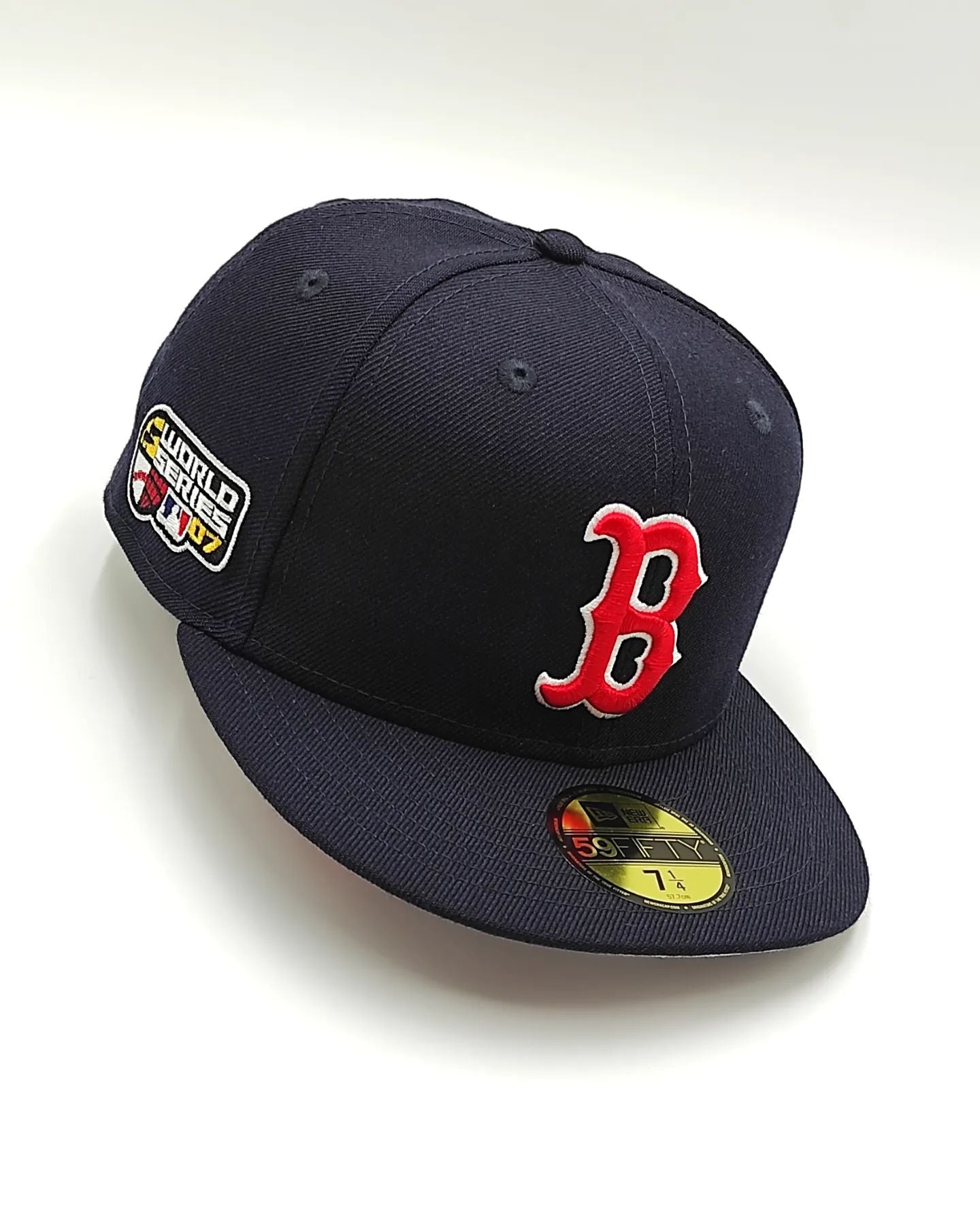 New Era Boston Red Sox Colección Parches 59Fifty Azul Marino