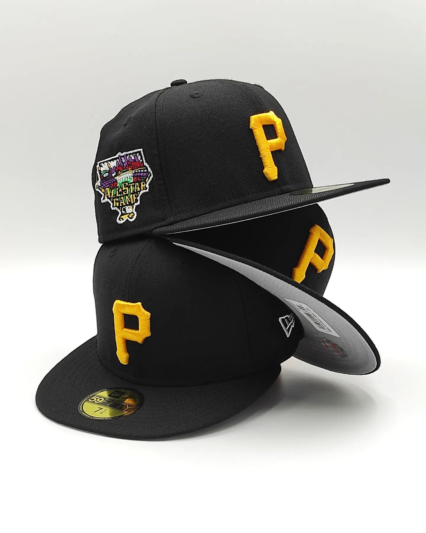 New Era Pittsburgh Pirates Colección Nueva Parche 59Fifty negra
