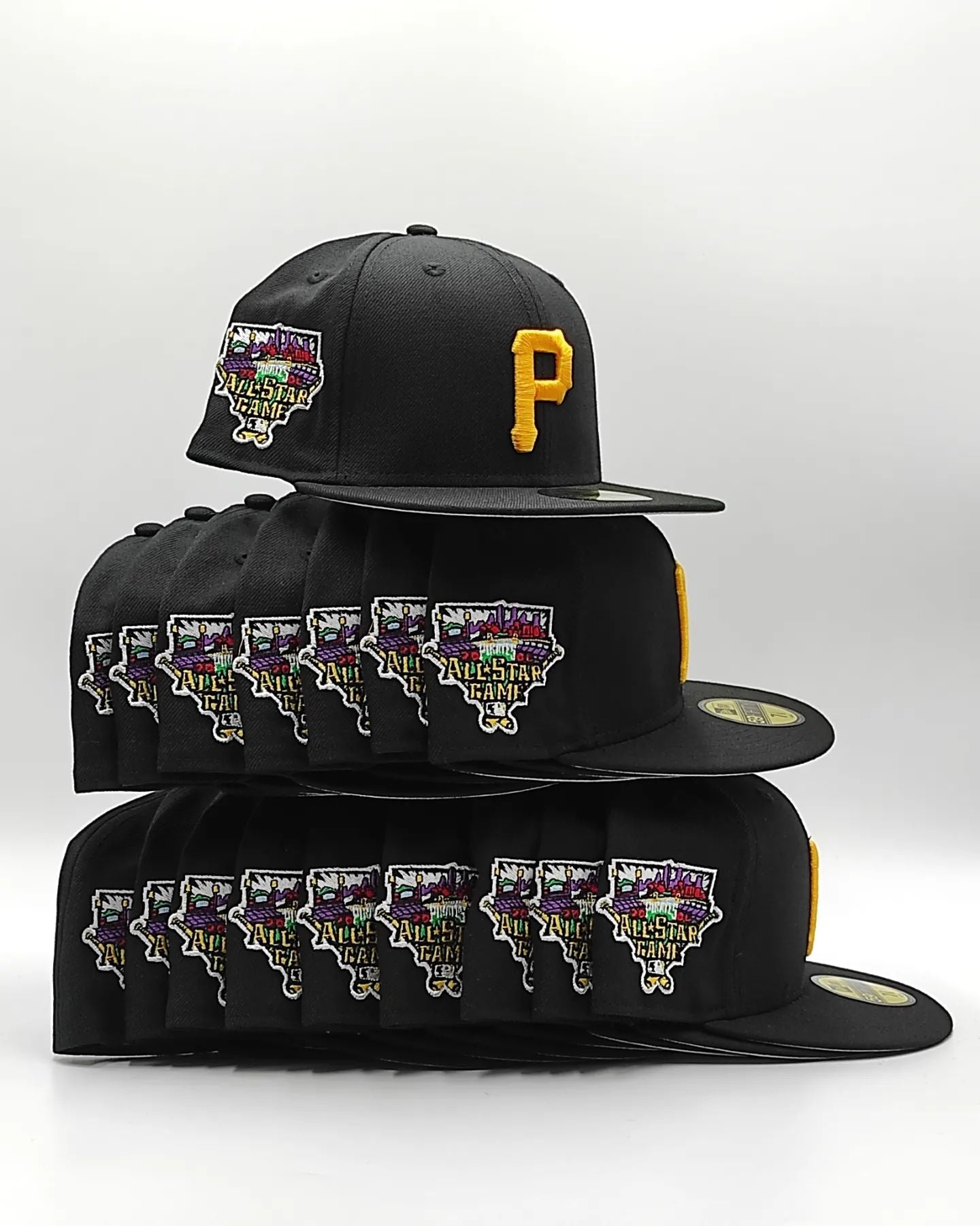 New Era Pittsburgh Pirates Colección Nueva Parche 59Fifty negra