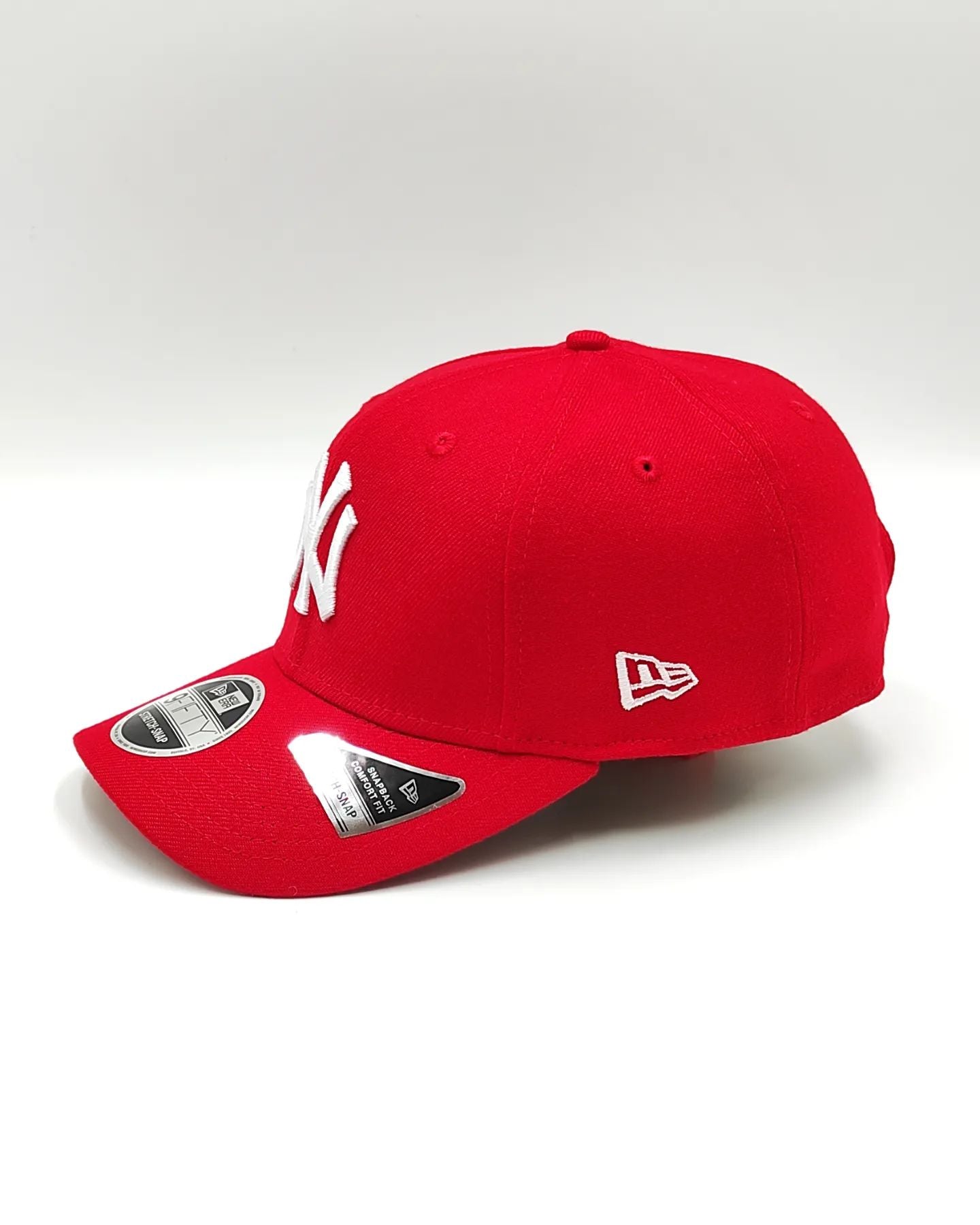 Gorra New Era 9FIFTY elástica y ajustable de los New York Yankees Roja