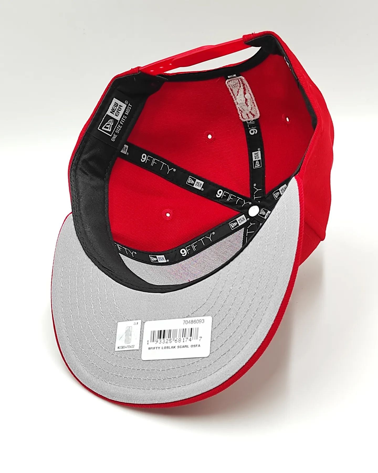 Gorra New Era Los Angeles Lakers 9fifty Snapback Roja