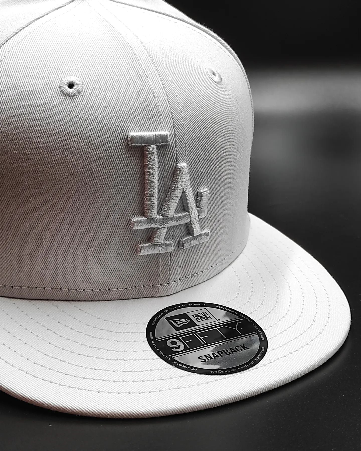 New Era Los Angeles Dodgers gorra snapback 9fifty Blanco