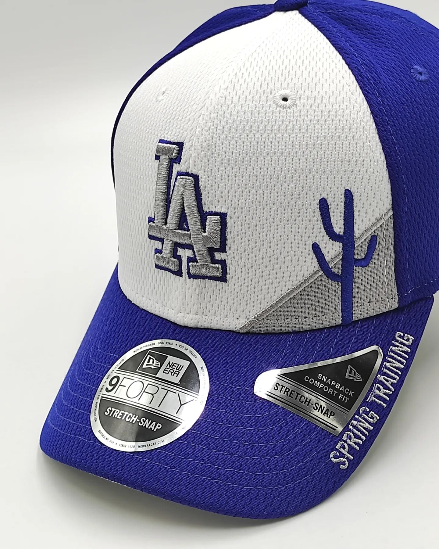 Gorra New Era Los Angeles Dodgers 9forty elástica ajustable spring training
