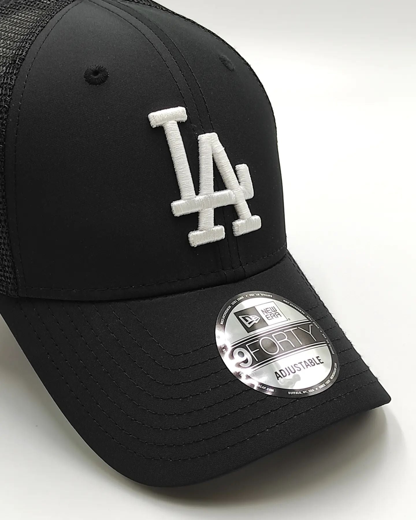 Gorra trucker negra New Era Los Angeles Dodgers