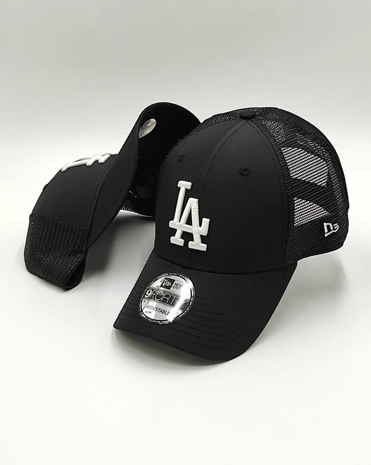 Gorra trucker negra New Era Los Angeles Dodgers