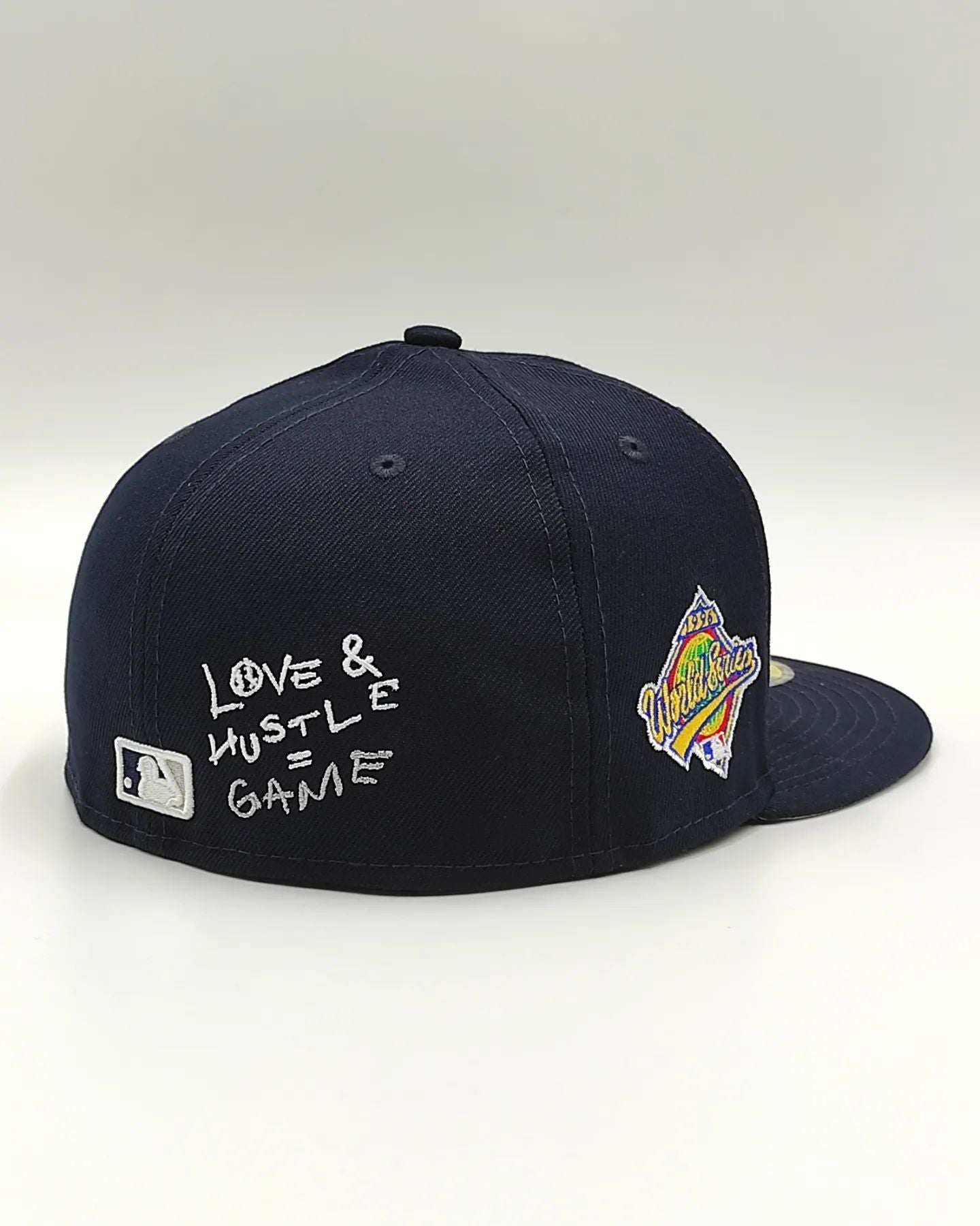 Gorra New Era Fitted 59Fifty MLB New York Yankees 1996 WORLD SERIES Exclusiva TEAM HEARTS - Azul marino