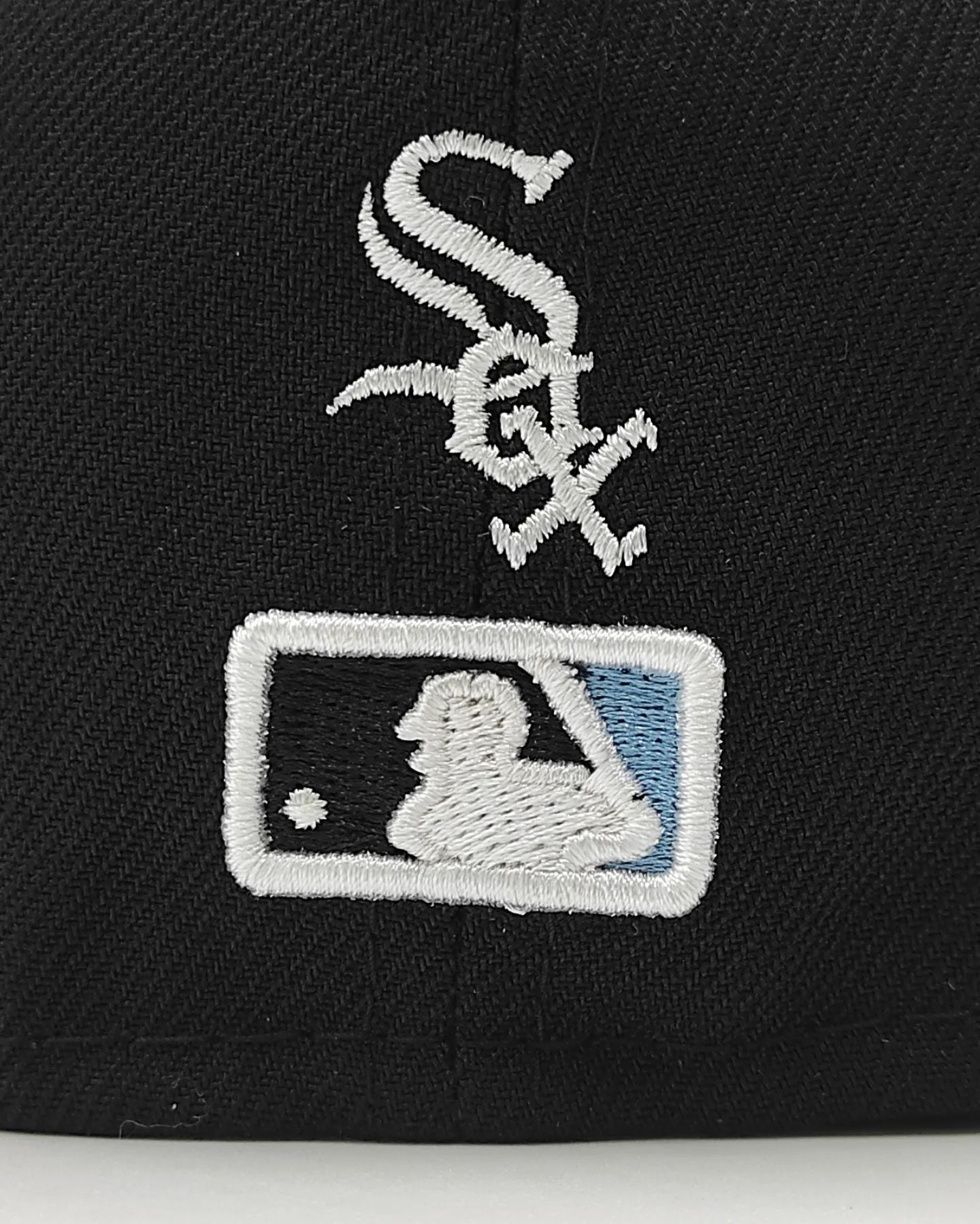 Gorra ajustada Chicago White Sox 2005 World Series BLOOM Exclusiva New Era 59Fifty - Negro/Celeste