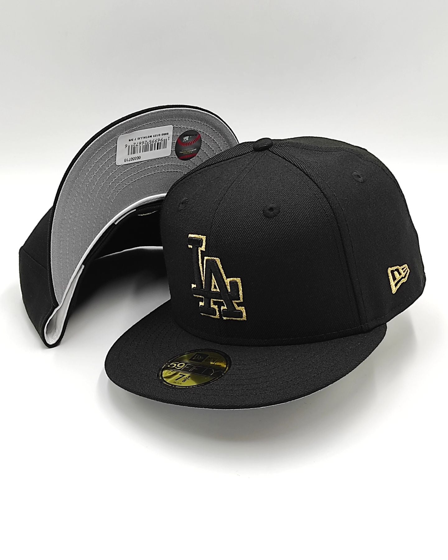 New Era Gorra 59Fifty Los Angeles Dodgers acento metálico