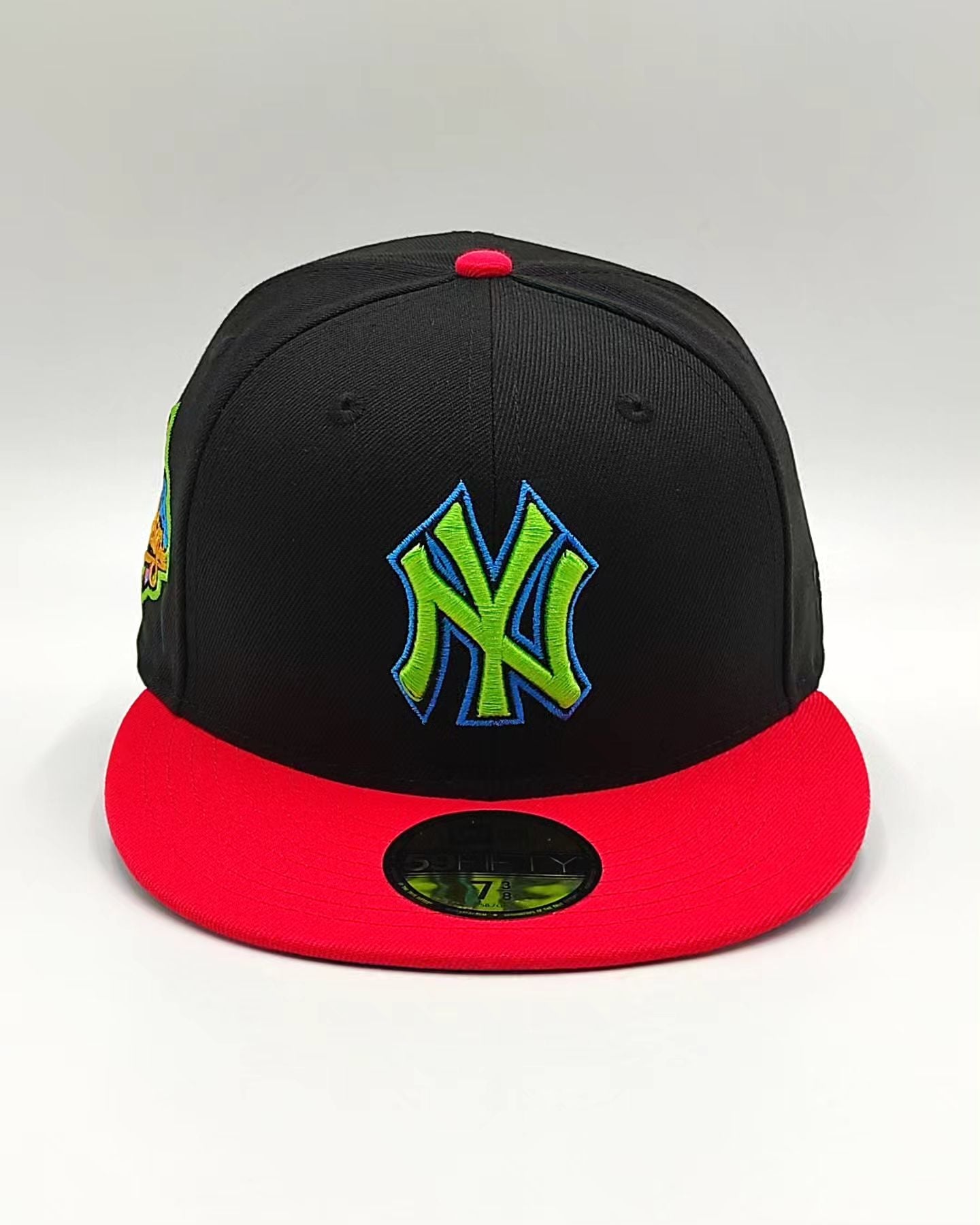 Gorra New Era 59Fifty Weels New York Yankees Parche Serie Mundial 1999 - negra infrarrojo