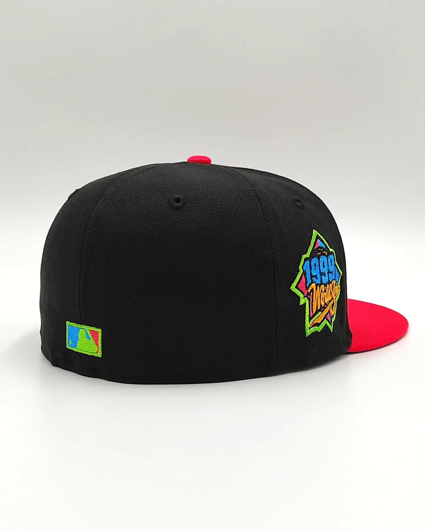 Gorra New Era 59Fifty Weels New York Yankees Parche Serie Mundial 1999 - negra infrarrojo