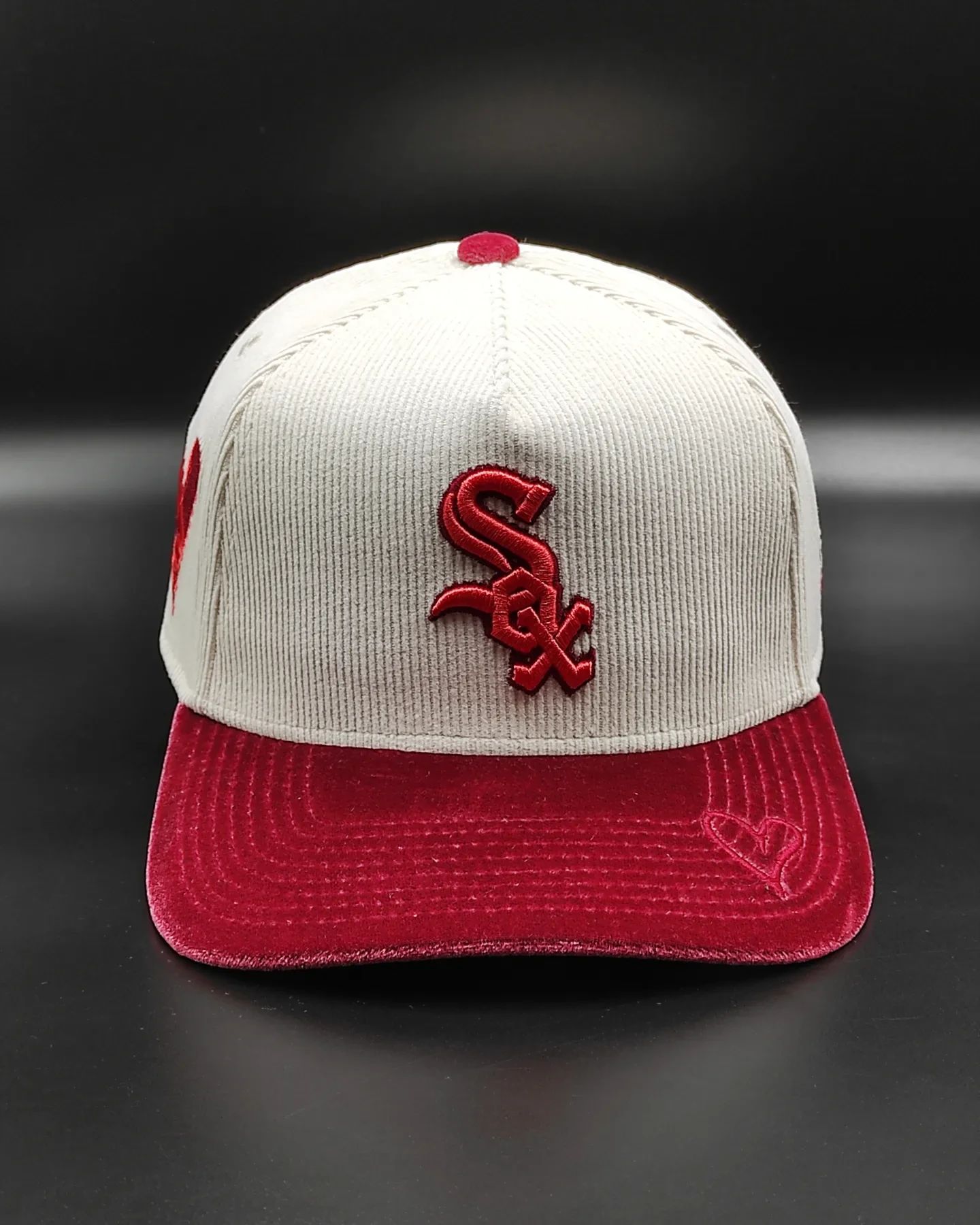 Gorra New Era White Sox de pana de terciopelo 9FORTY A-Frame