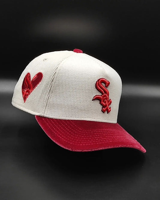 Gorra New Era White Sox de pana de terciopelo 9FORTY A-Frame