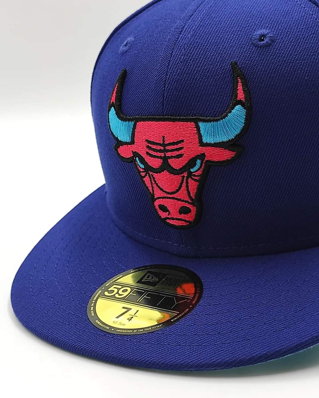 Gorra New Era 59fifty Interestelar Helly Chicago Bulls - azul royal