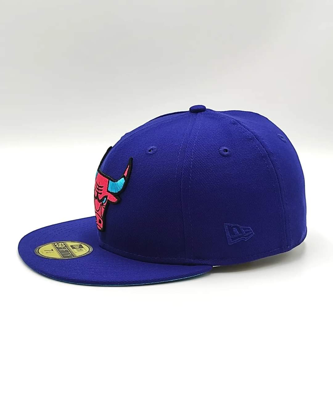 Gorra New Era 59fifty Interestelar Helly Chicago Bulls - azul royal