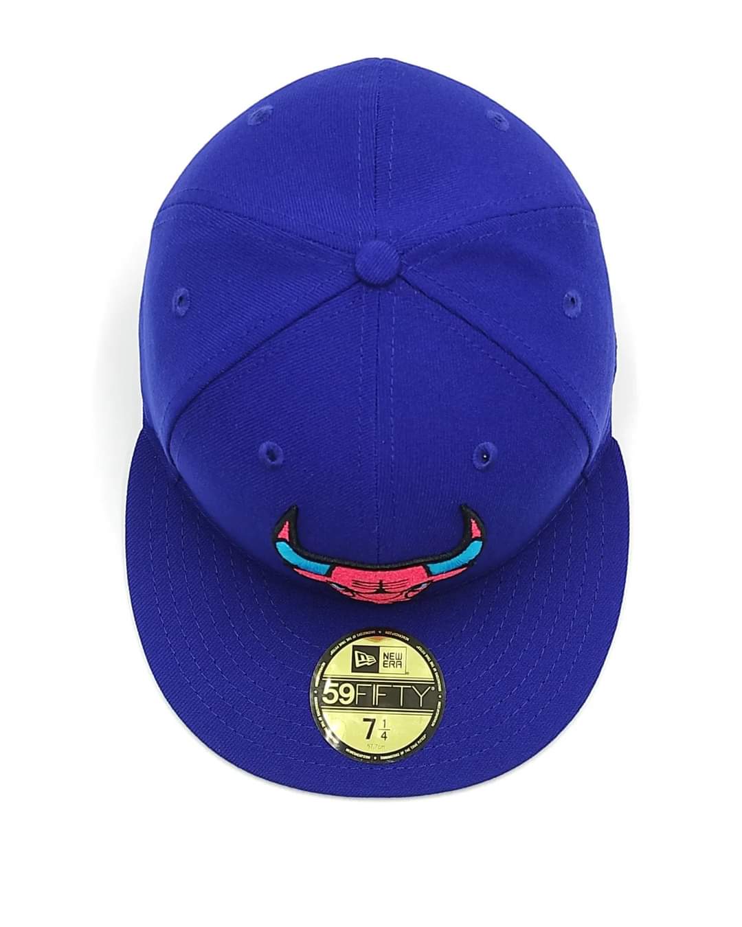 Gorra New Era 59fifty Interestelar Helly Chicago Bulls - azul royal