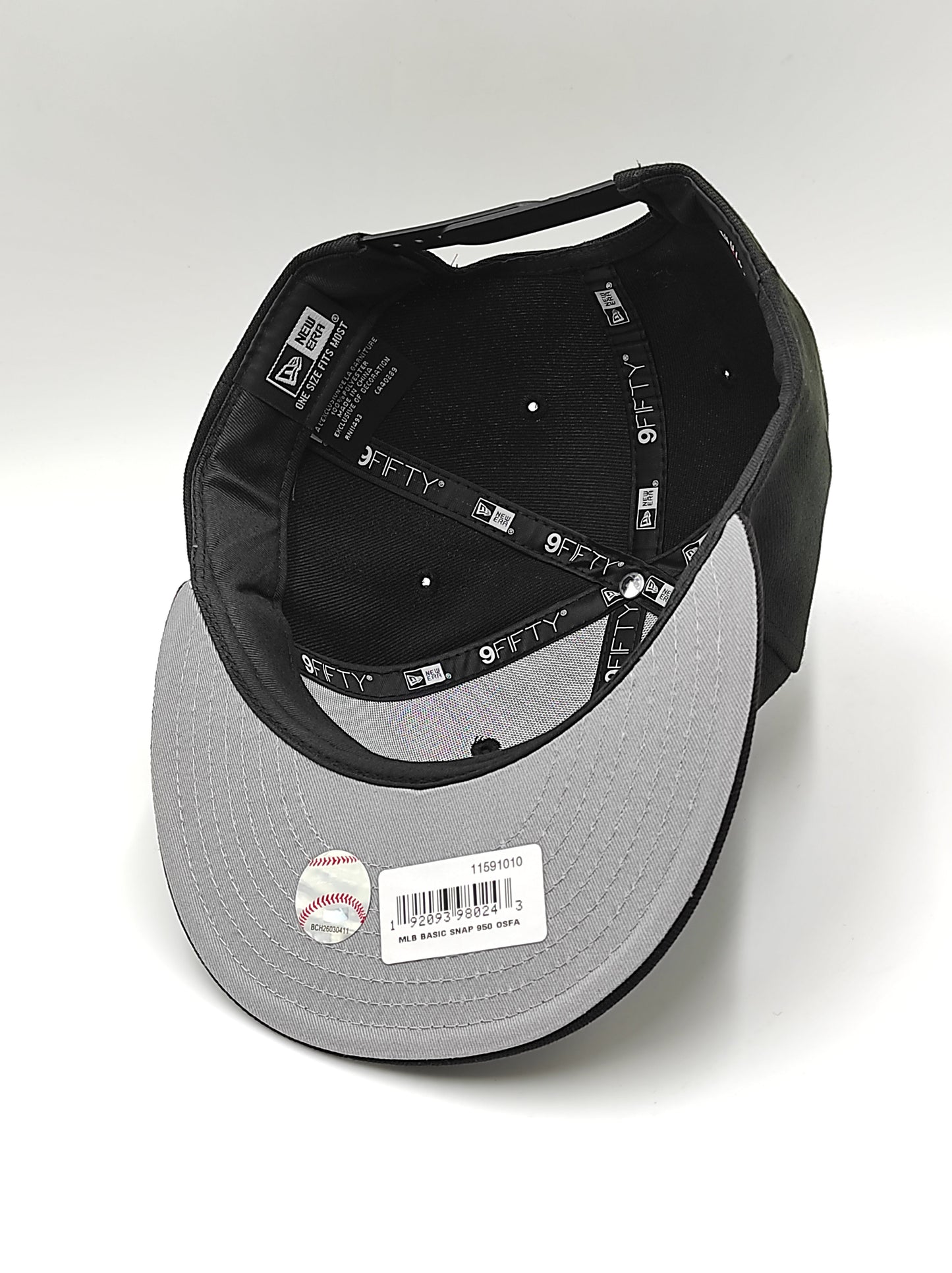 New Era Giants de San Francisco 9fifty negro y negro