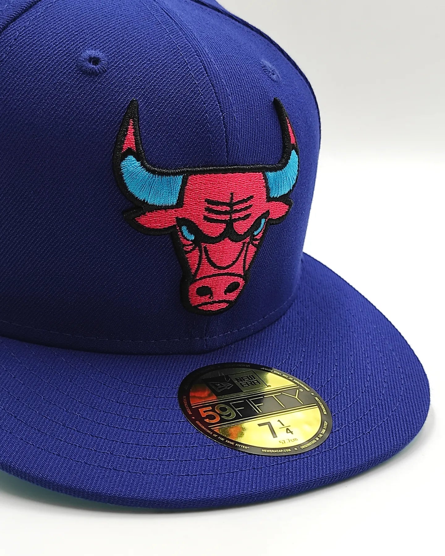 Gorra New Era 59fifty Interestelar Helly Chicago Bulls - azul royal