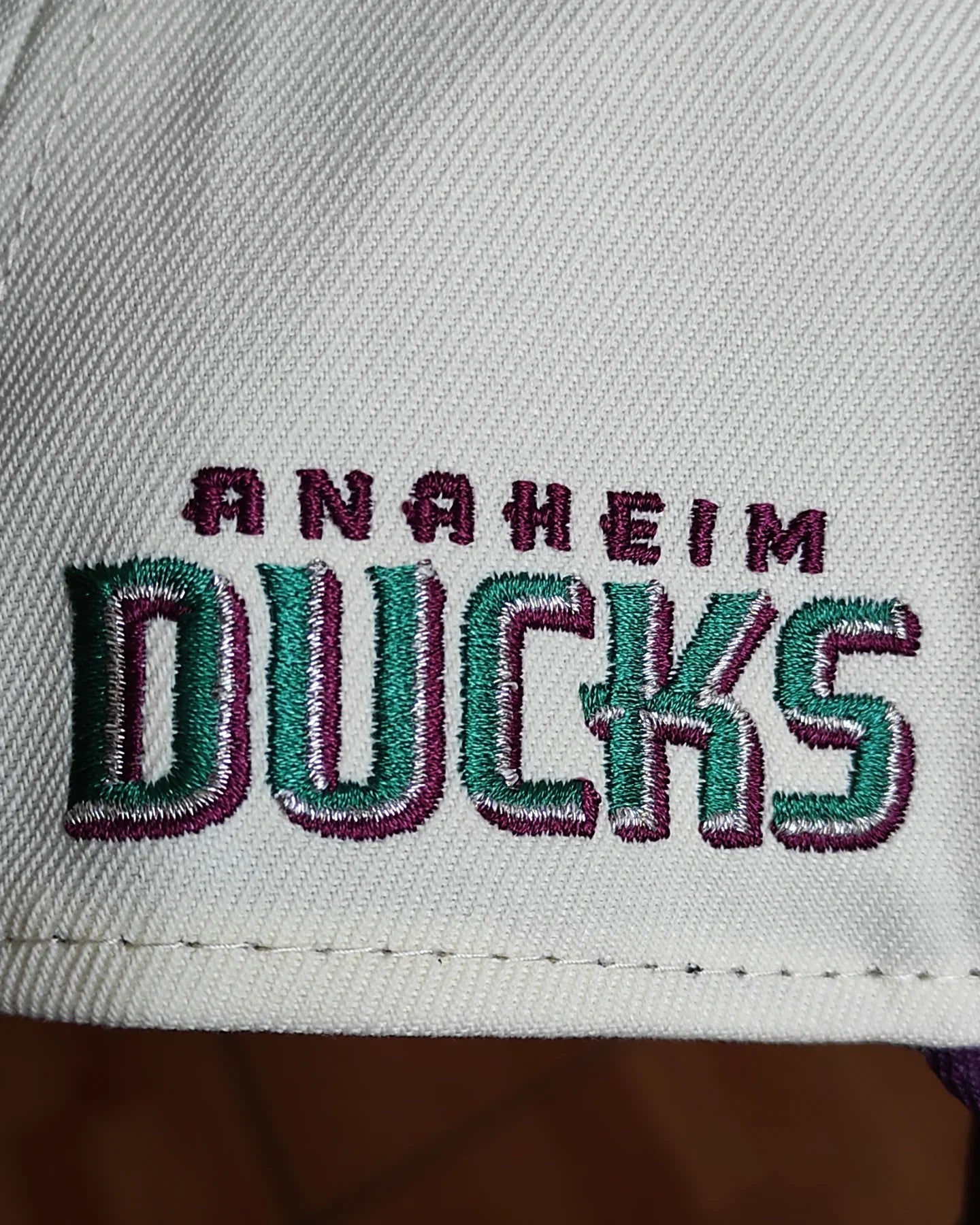 Gorra snapback New Era Anaheim Ducks Chrome Two Tone Edition 9Forty A Frame