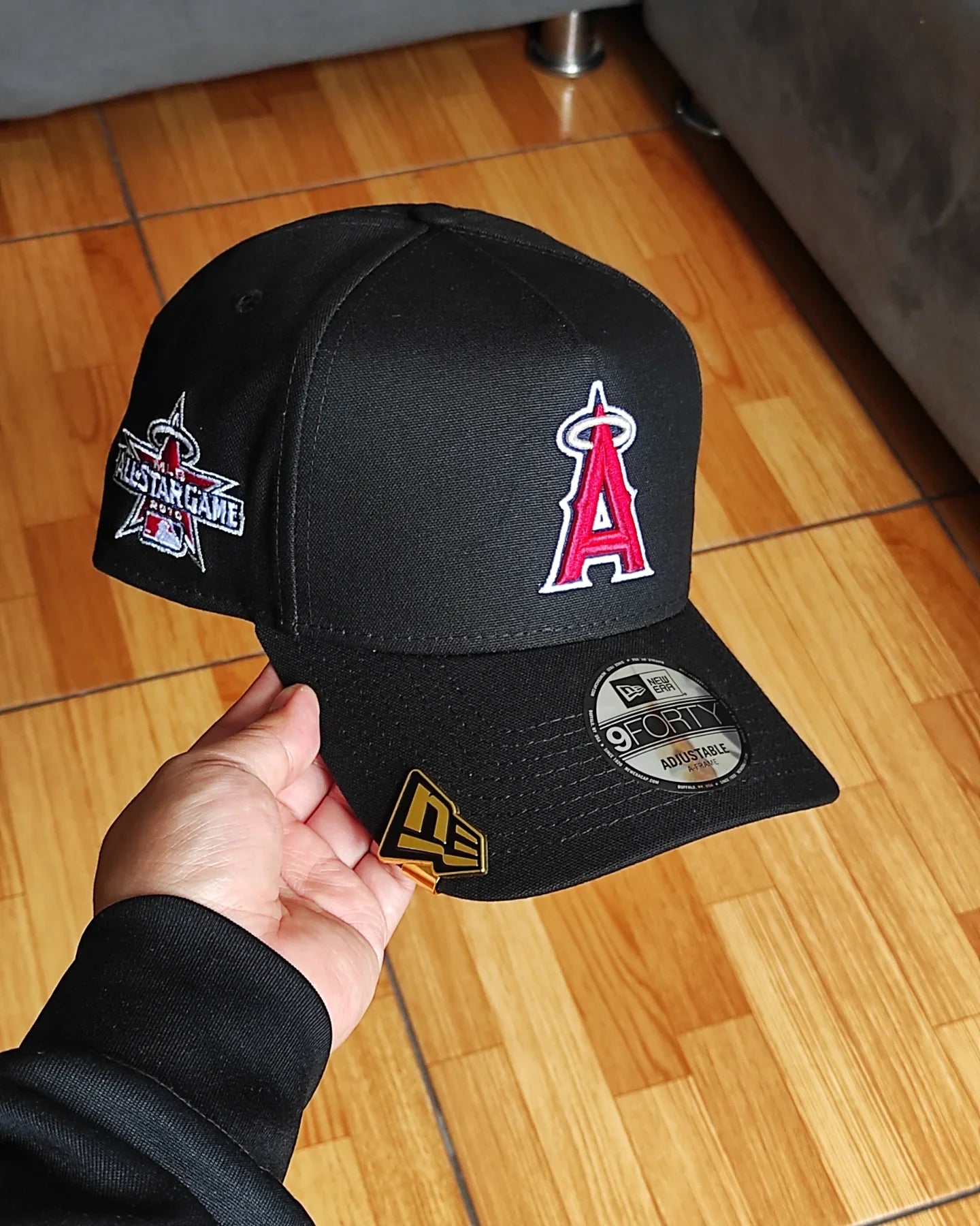 New Era Anaheim Angels All Star Game 2010 negra 9 FORTY A-FRAME