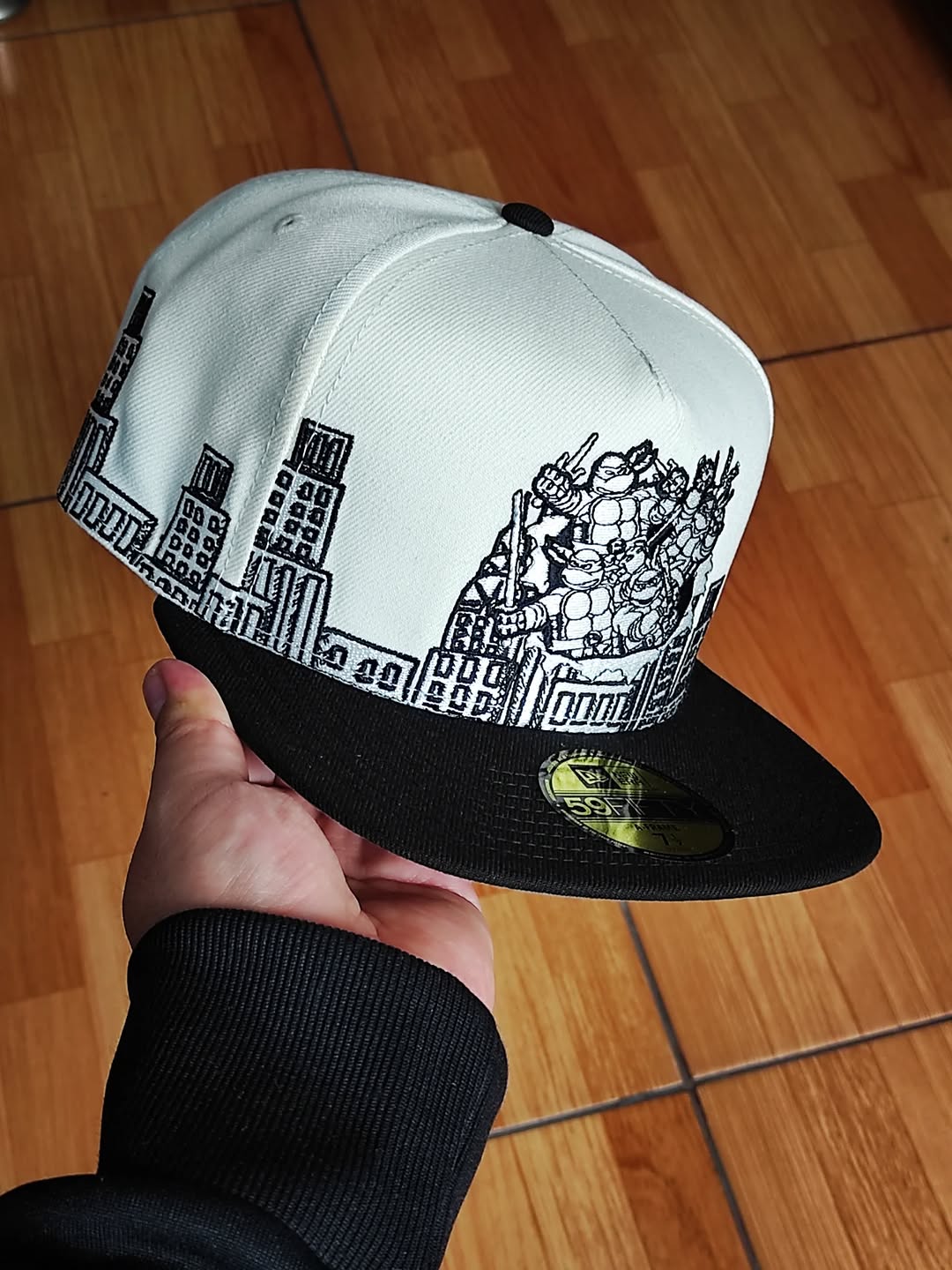 59FIFTY Tortugas Ninja Chrome negra con armazón A-Frame