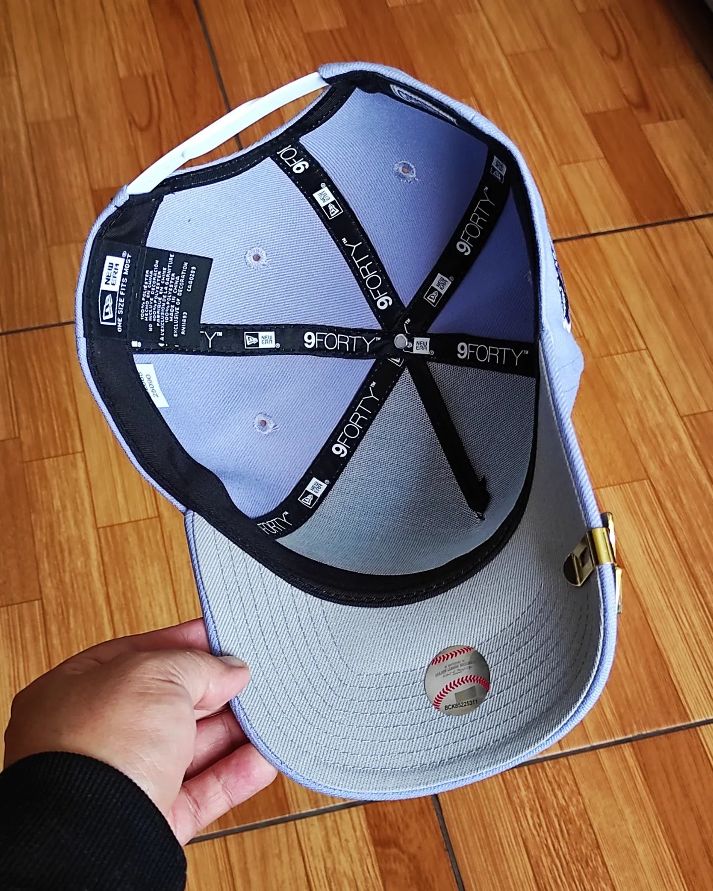 New Era New York Yankees 🗽 Serie del metro lavanda 9forty A-frame