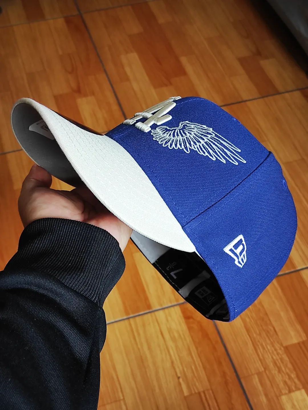 Gorra LA Dodgers MLB Team Wings 59FIFTY Ajustada Azul Marino