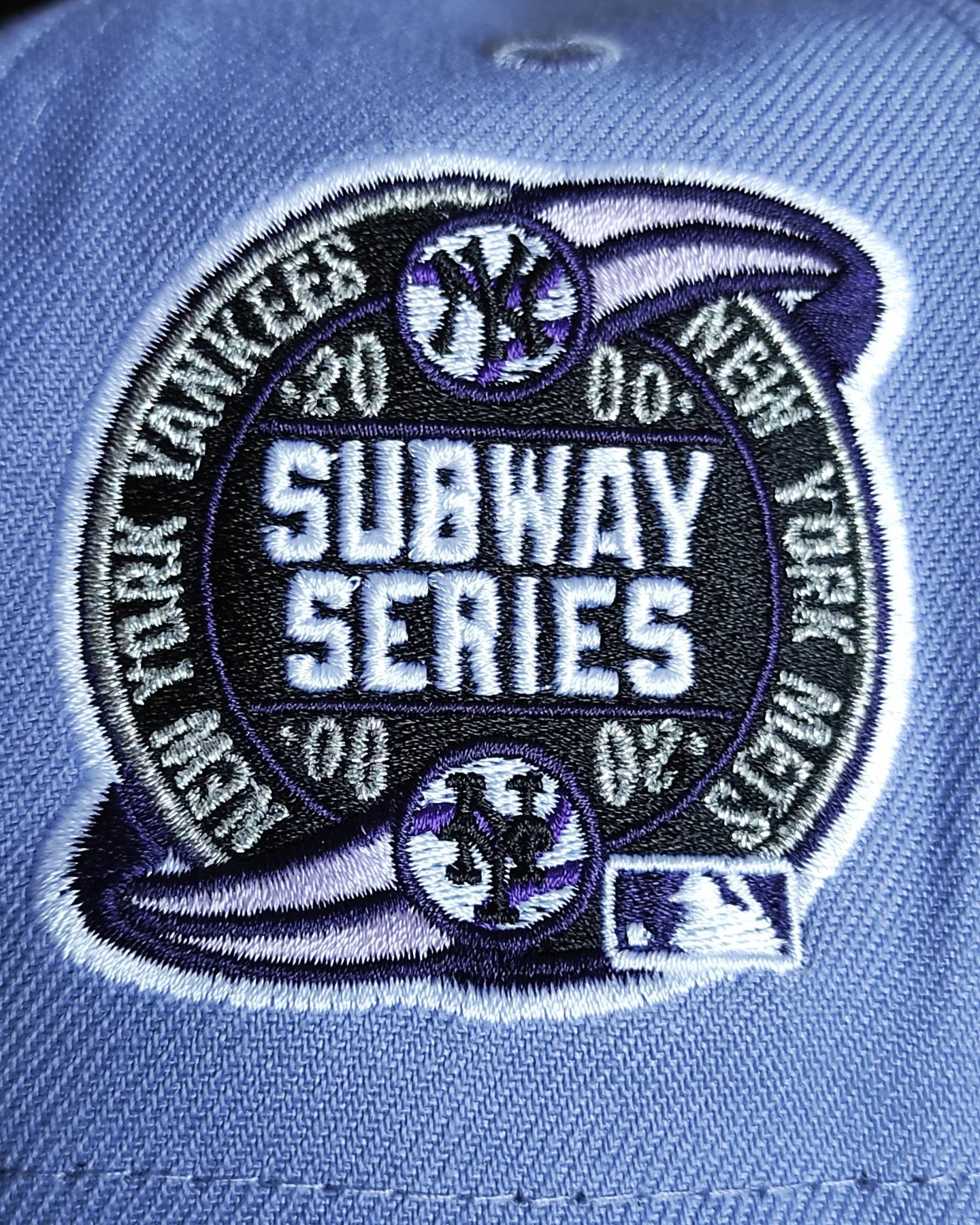 New Era New York Yankees 🗽 Serie del metro lavanda 9forty A-frame