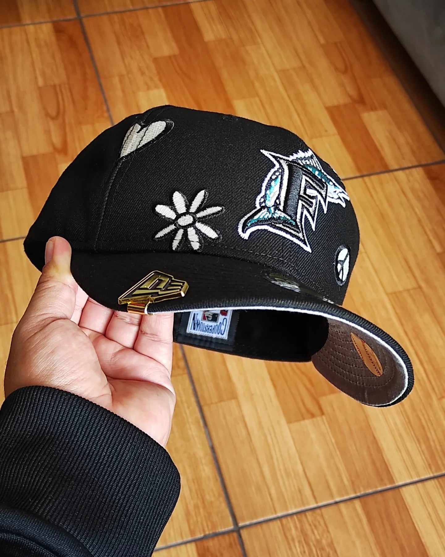 Gorra New Era Florida Marlins colección Sunlight Pop