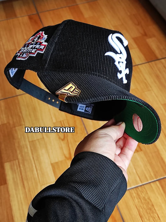Gorra New Era Chicago White Sox All Star Game Corduroy 9Forty A-FRAME con cierre a presión