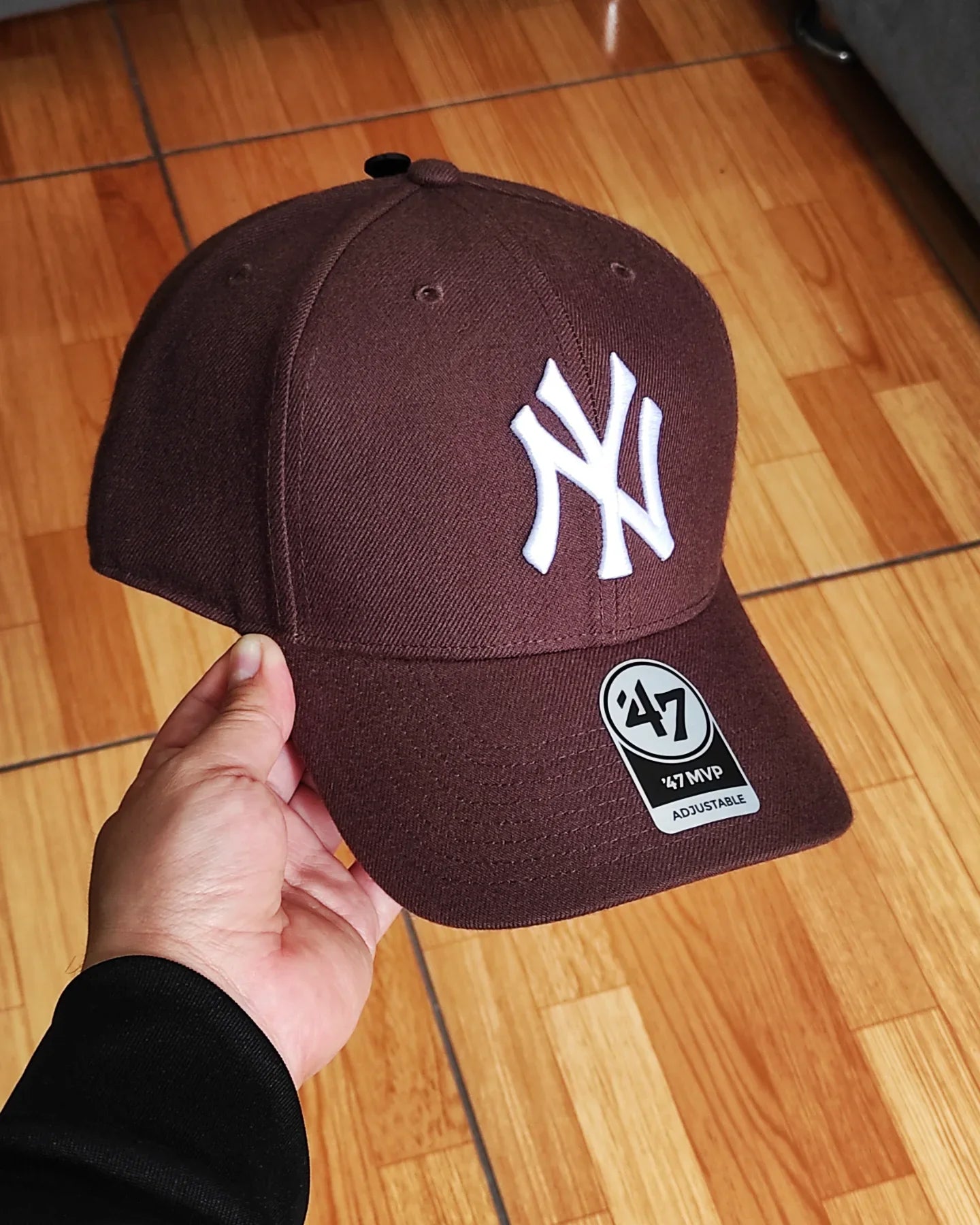 Gorra snapback MVP marrón de los New York Yankees de 47brand