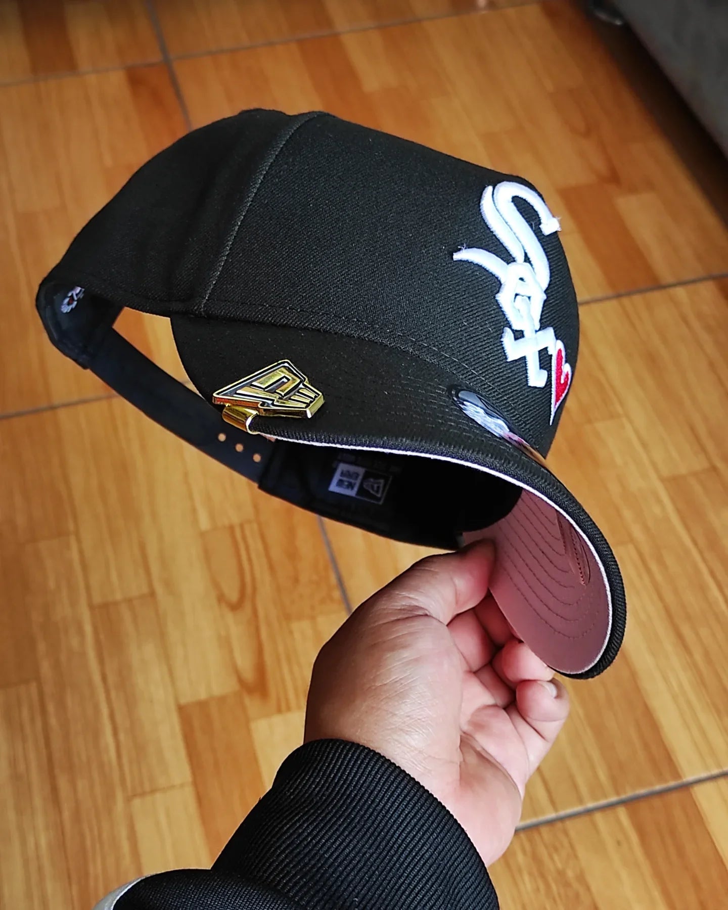 New Era Chicago White Sox colección Heart ❤️ gorra A-Frame 9Forty negra