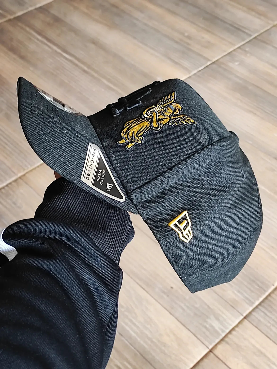 New Era Los Angeles Dodgers 40th Anniversary Angel Black Prime Edition 9Fifty A Frame Snapback Hat