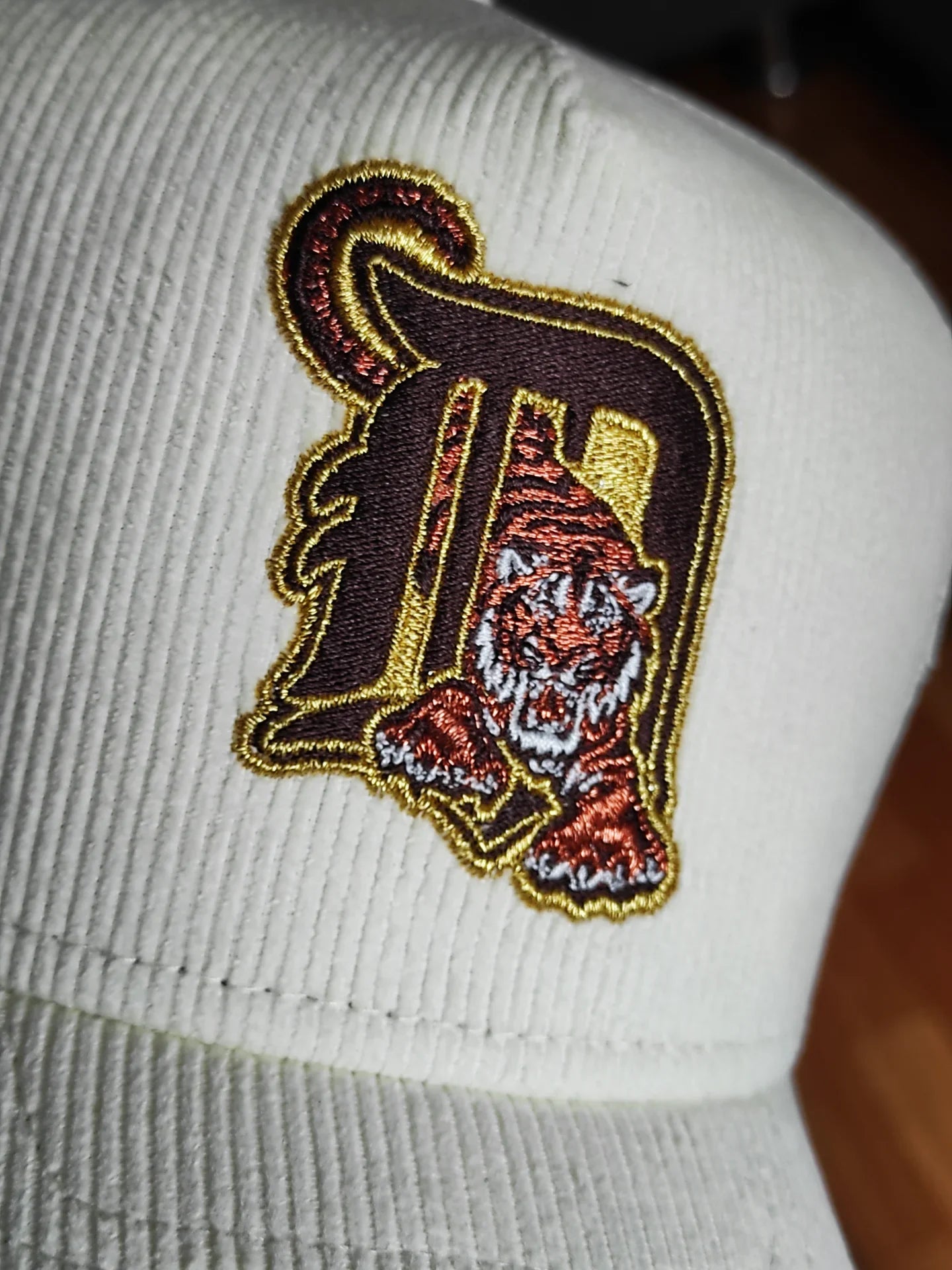 New Era Detroit tigers corduroy world series 50th aniversario 9Fifty Snapback