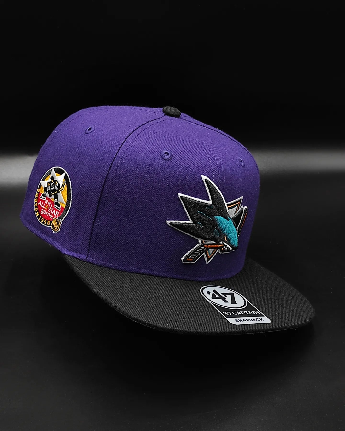 Gorra snapback San Jose Sharks 1996 All Star Game con parche - Marca '47