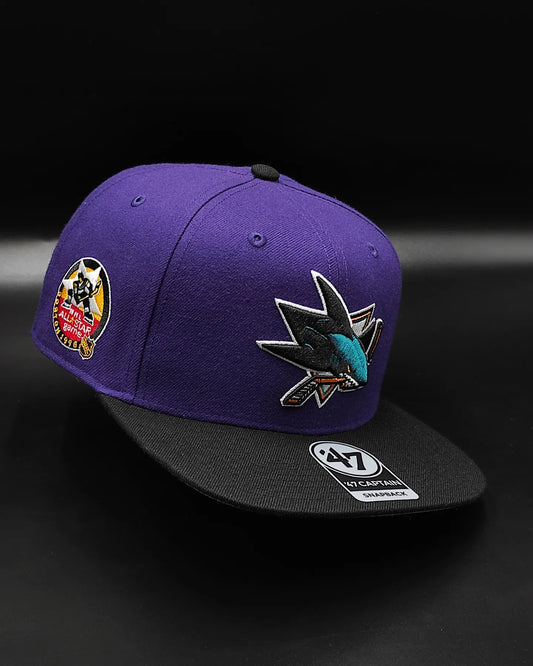 Gorra snapback San Jose Sharks 1996 All Star Game con parche - Marca '47