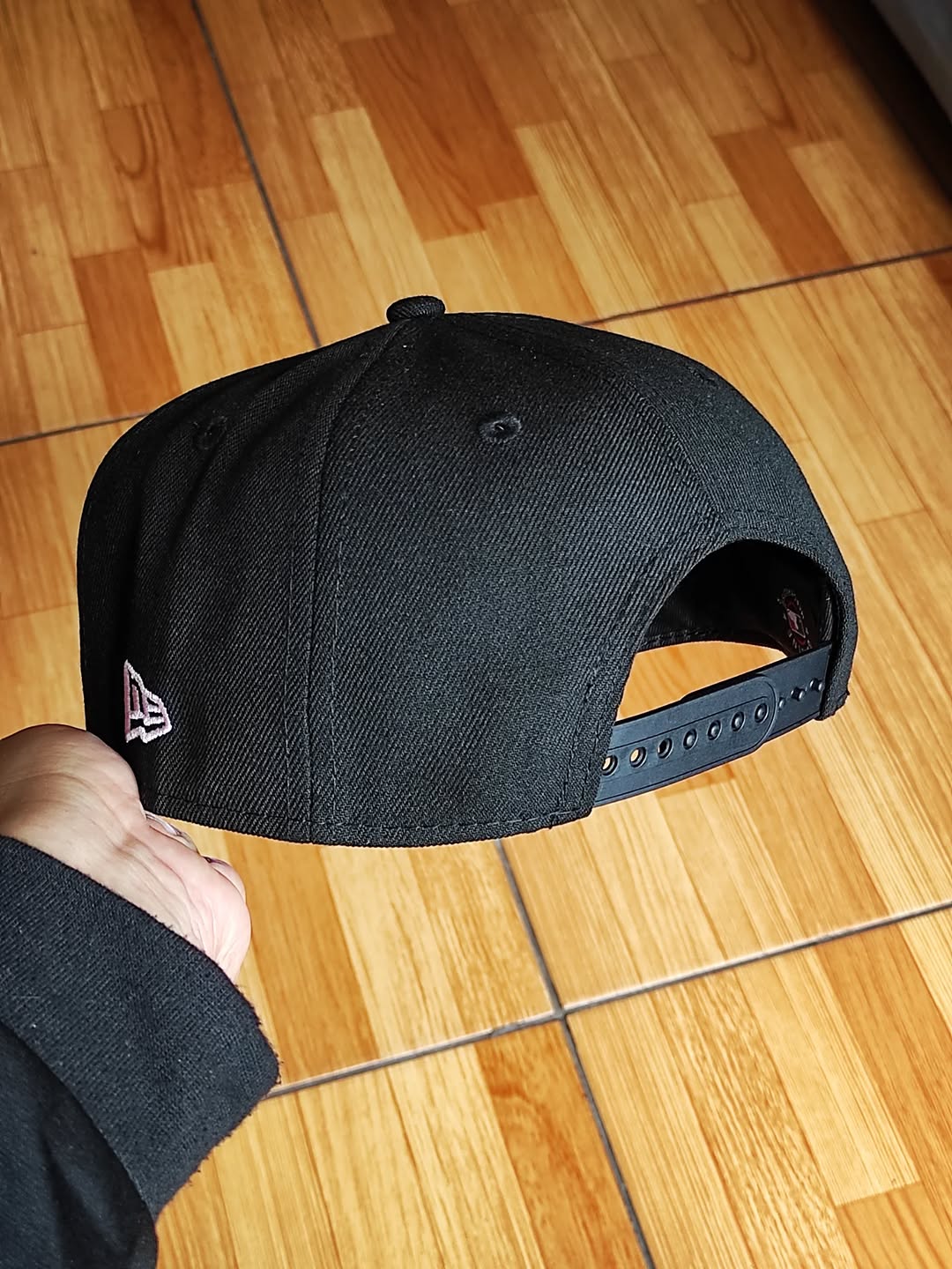 Gorra New Era Los Angeles Dodgers Script Black Pink Edition 9Forty A Frame Snapback