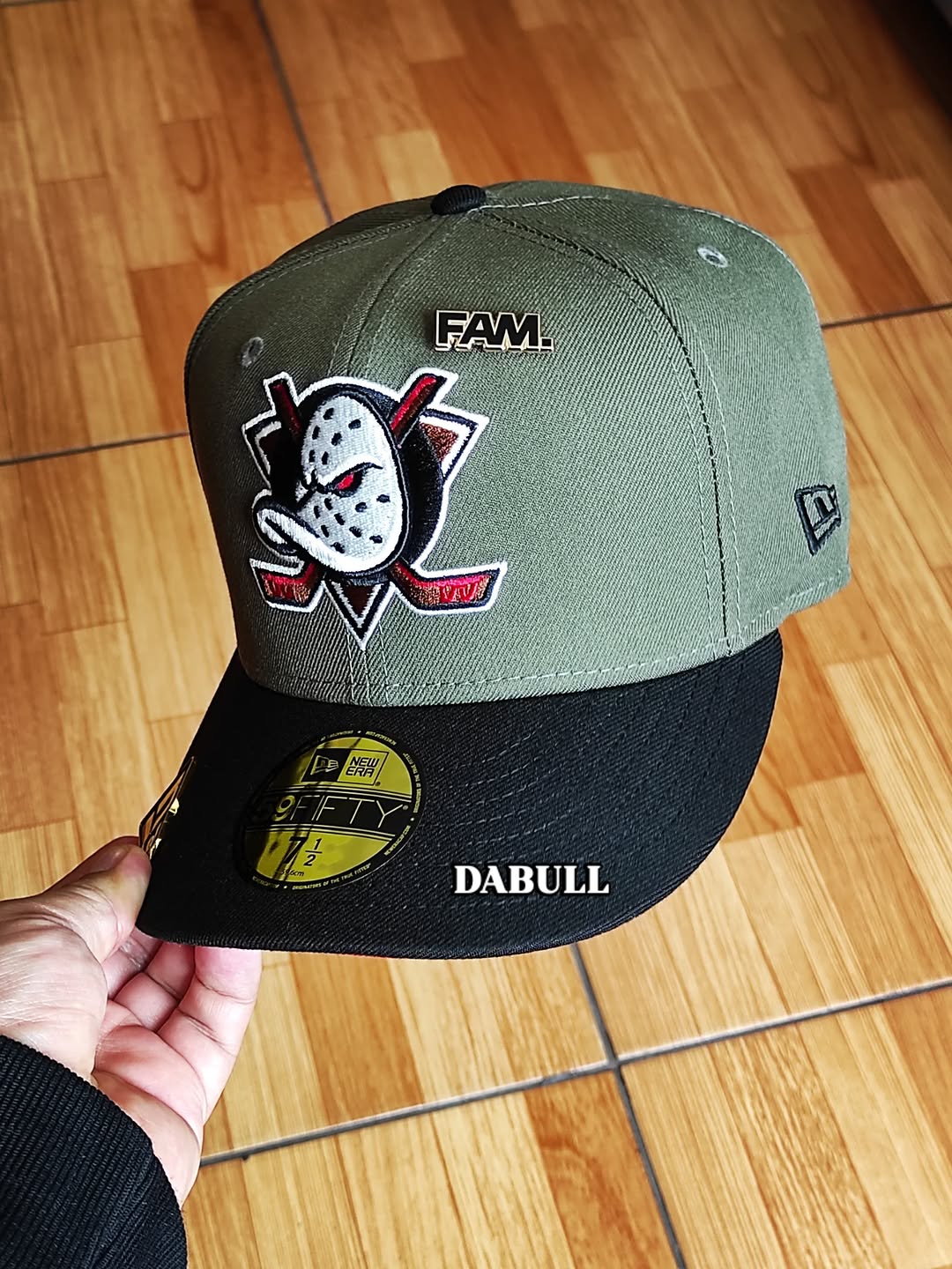 Gorra New Era 59Fifty del 30 Aniversario de los Anaheim Ducks