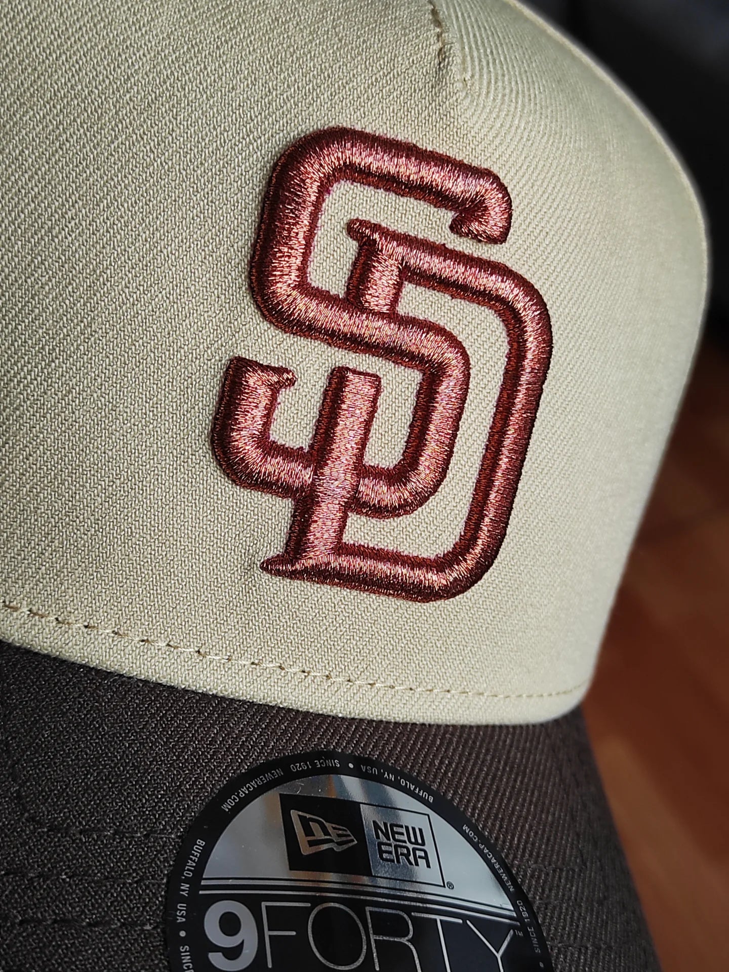 New Era Padres de San Diego dos tiene 9FORTY A-FRAME SNAPBACK