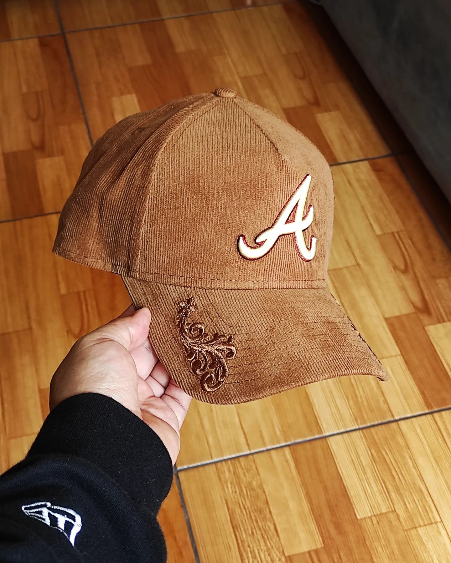 New Era Atlanta Braves Ornamental 9FORTY A-Frame Collection
