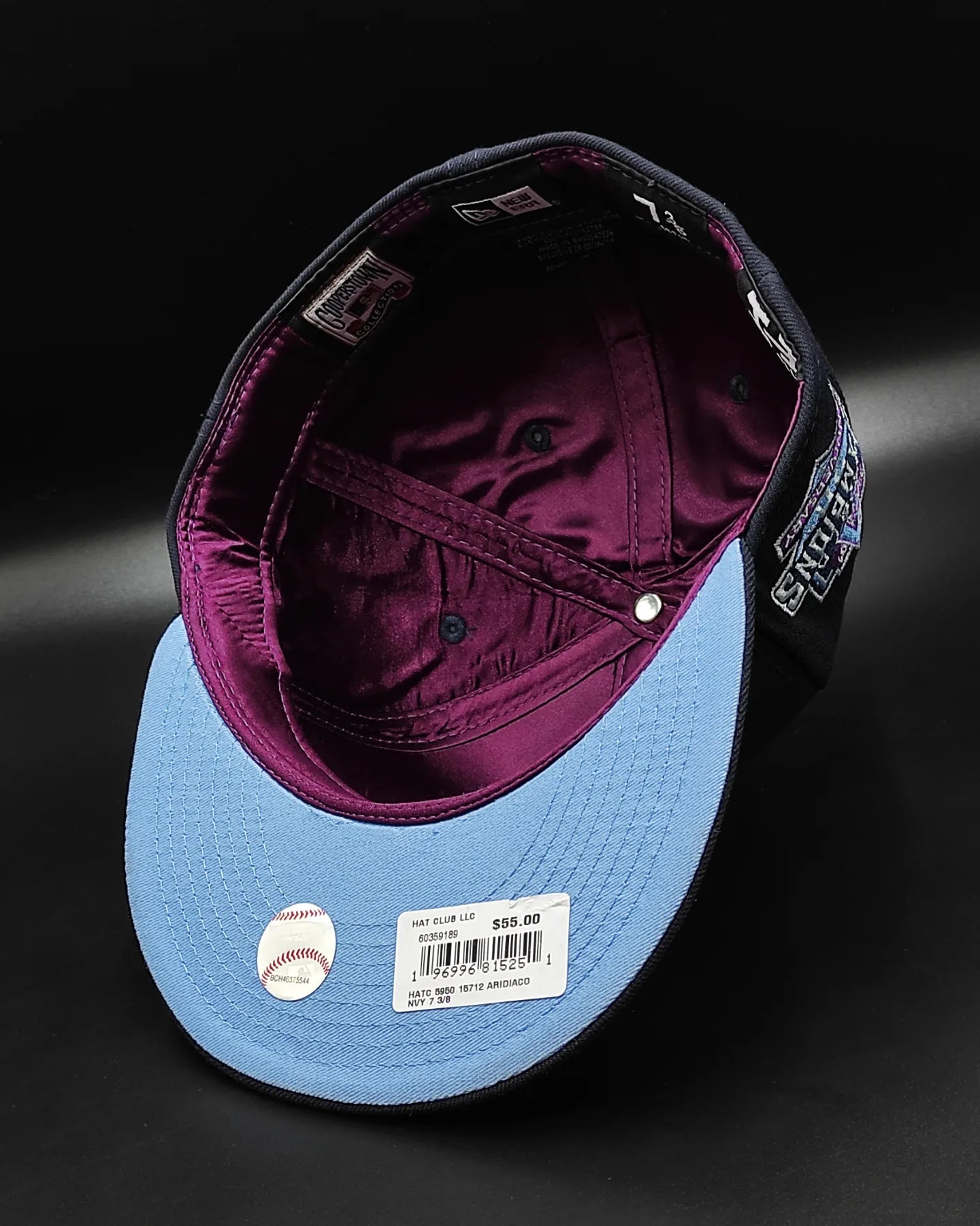 New Era Arizona Diamondbacks 59 FIFTY SILKY - azul marino